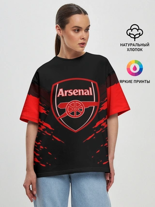 Женская футболка оверсайз / ARSENAL SPORT