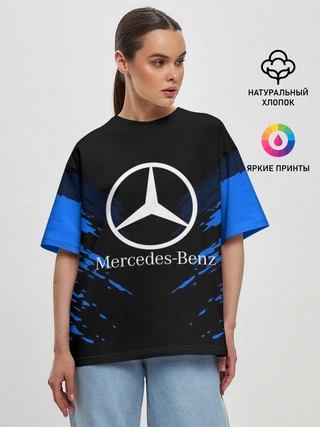 Женская футболка оверсайз / MERCEDES-BENZ SPORT COLLECTION