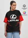 Женская футболка оверсайз / LEXUS SPORT COLLECTION