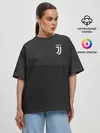 Женская футболка оверсайз / JUVENTUS / ЮВЕНТУС