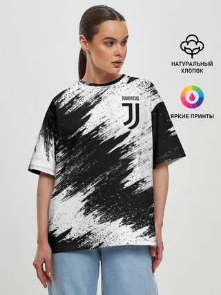 Женская футболка оверсайз / Juventus