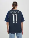 Женская футболка оверсайз / Dembele home 18-19 WC