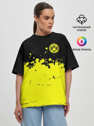 Женская футболка оверсайз / BORUSSIA SPORT