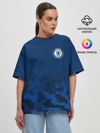 Женская футболка оверсайз / CHELSEA SPORT