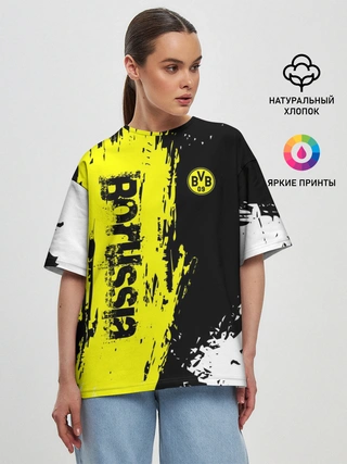 Женская футболка оверсайз / BORUSSIA SPORT