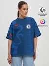 Женская футболка оверсайз / CHELSEA SPORT