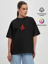 Женская футболка оверсайз / Astralis uniform 2019