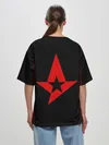 Женская футболка оверсайз / Astralis uniform 2019