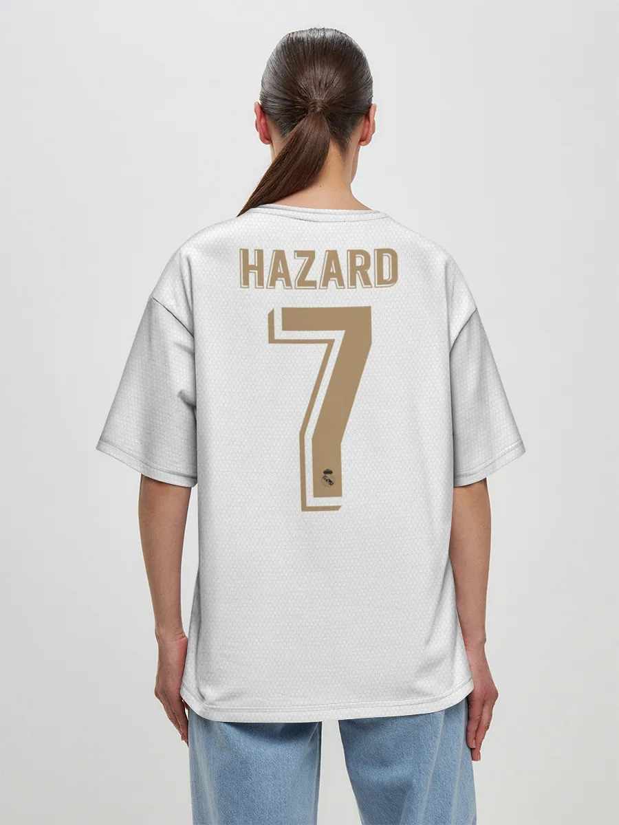 Женская футболка оверсайз / Hazard home 19-20