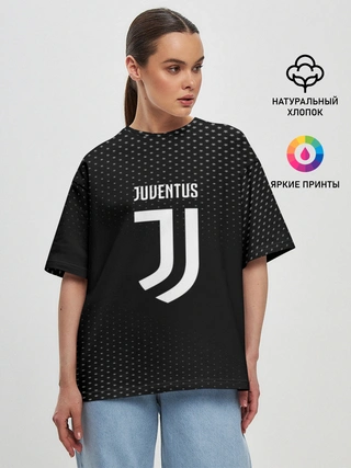 Женская футболка оверсайз / Juventus