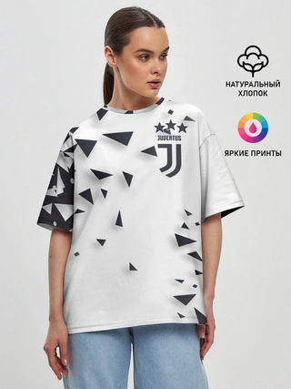 Женская футболка оверсайз / Juventus