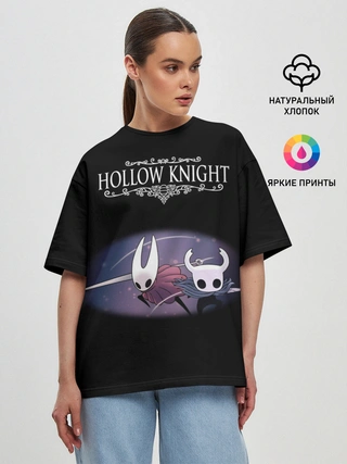 Женская футболка оверсайз / Hollow Knight.