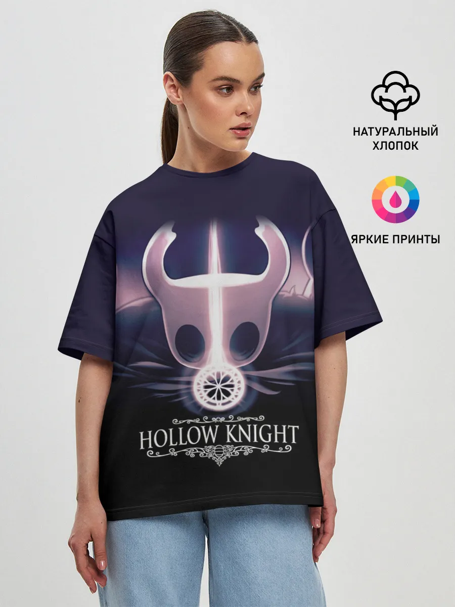 Женская футболка оверсайз / Hollow Knight