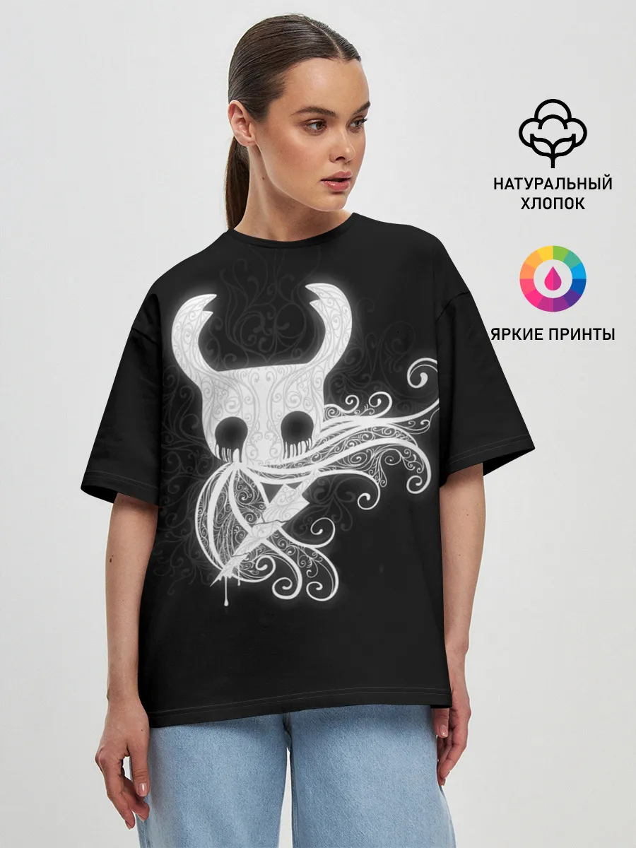 Женская футболка оверсайз / Hollow Knight..