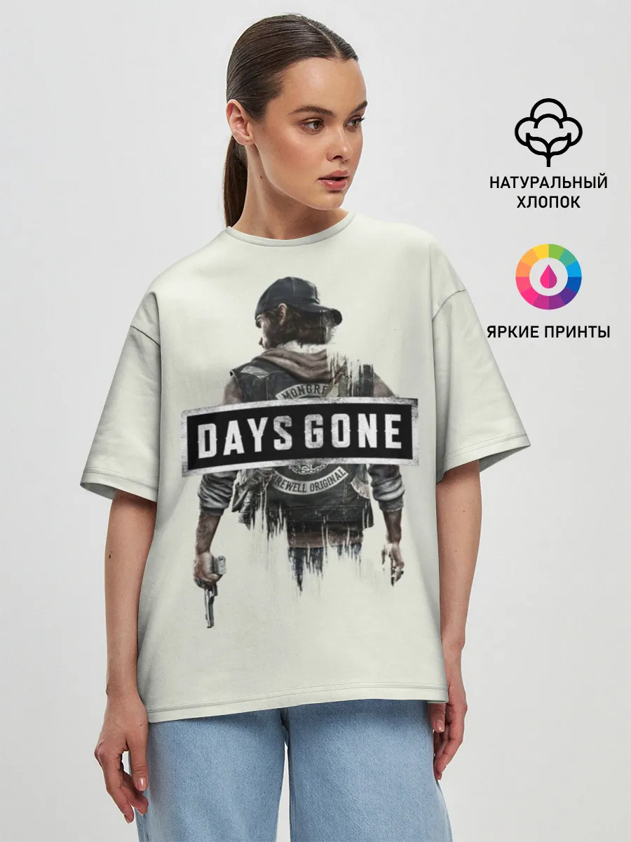 Женская футболка оверсайз / Days Gone Poster