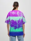 Женская футболка оверсайз / color neon collection