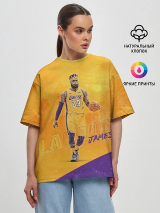 Женская футболка оверсайз / Lebron