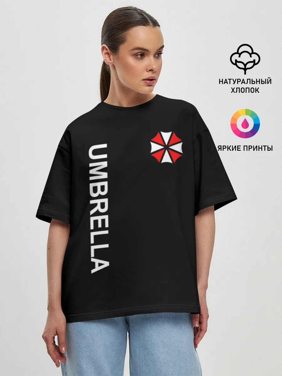 Женская футболка оверсайз / UMBRELLA CORP