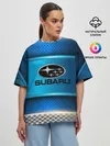 Женская футболка оверсайз / SUBARU sport collection