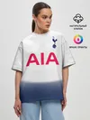 Женская футболка оверсайз / Tottenham home 18-19