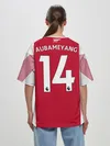 Женская футболка оверсайз / Aubameyang home 18-19