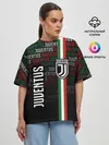 Женская футболка оверсайз / JUVENTUS