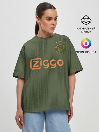 Женская футболка оверсайз / Ajax away 19-20