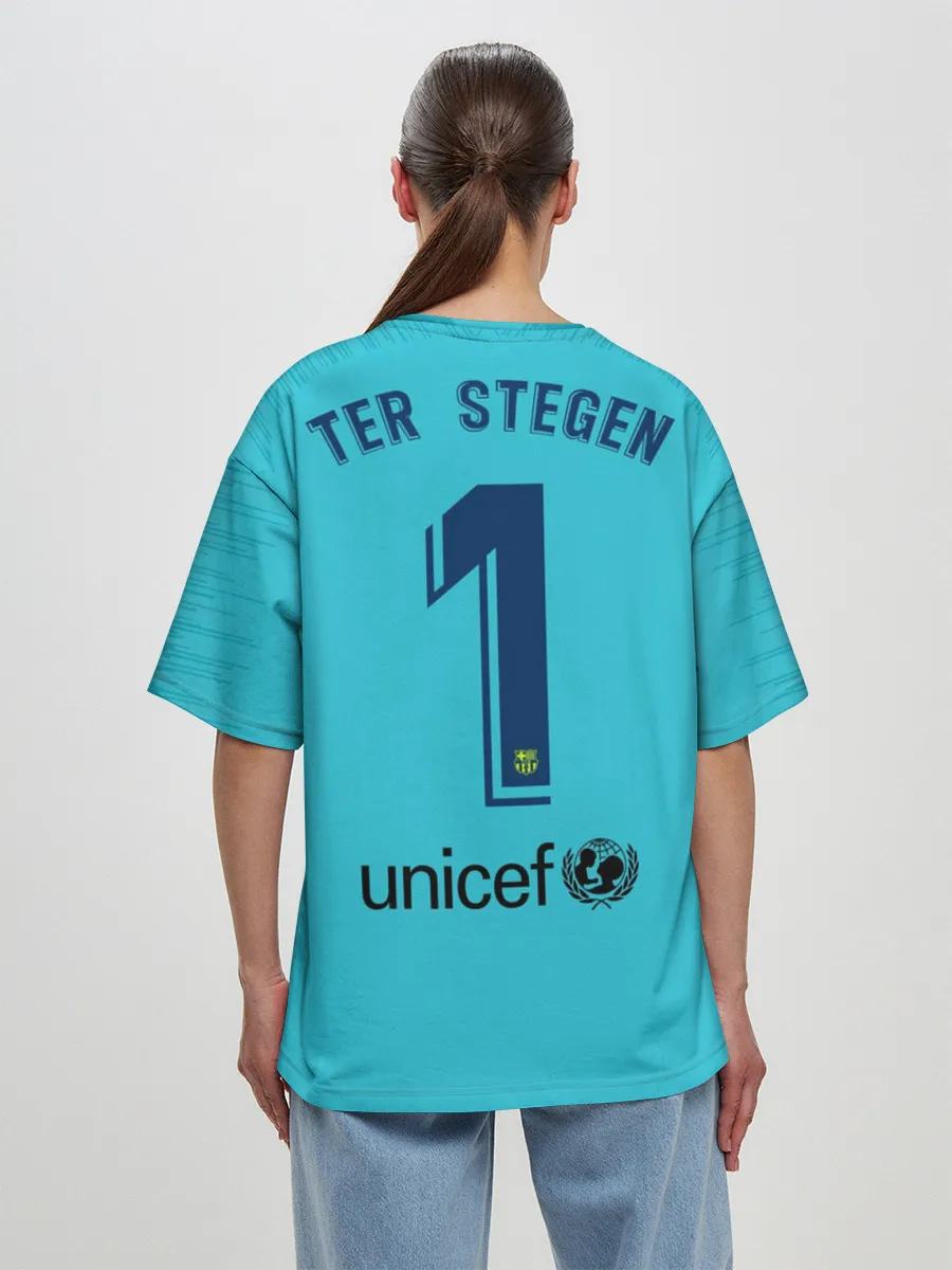 Женская футболка оверсайз / Ter Stegen Gk 19-20