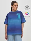 Женская футболка оверсайз / Juventus new uniform