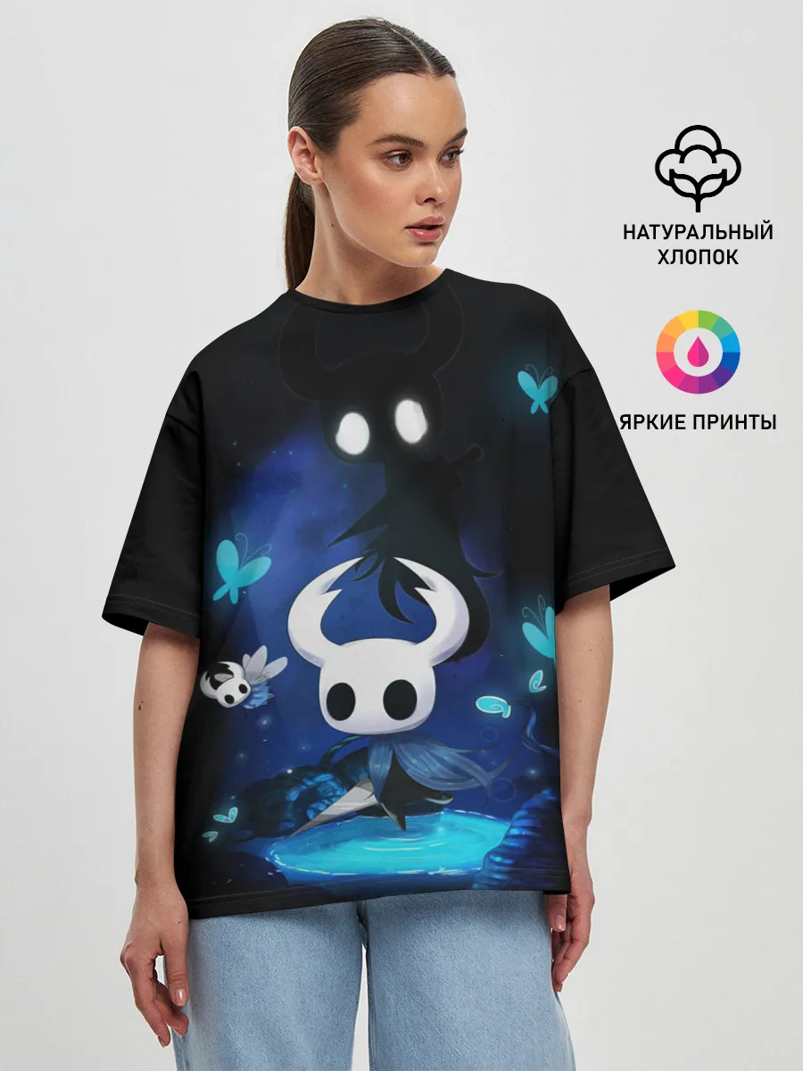 Женская футболка оверсайз / Hollow Knight