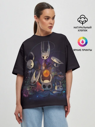 Женская футболка оверсайз / Hollow Knight