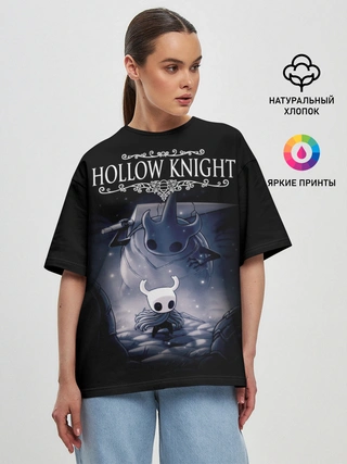 Женская футболка оверсайз / Hollow Knight