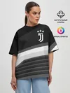 Женская футболка оверсайз / Juventus