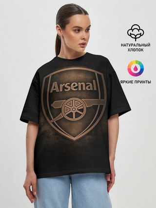 Женская футболка оверсайз / Arsenal