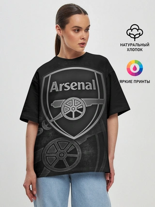 Женская футболка оверсайз / Arsenal