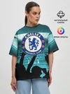 Женская футболка оверсайз / Chelsea Челси