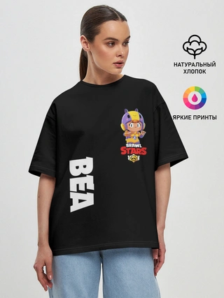 Женская футболка оверсайз / BRAWL STARS BEA.