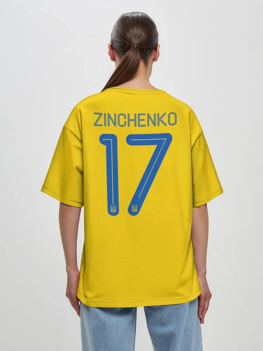 Женская футболка оверсайз / Zinchenko home 19-20