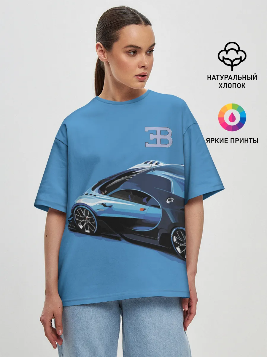 Женская футболка оверсайз / Bugatti