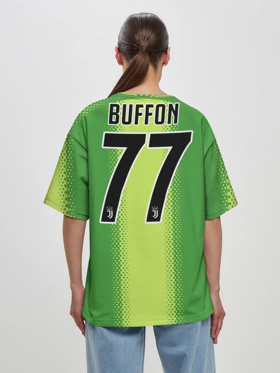 Женская футболка оверсайз / Buffon Palace away 19-20