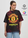 Женская футболка оверсайз / Manchester United