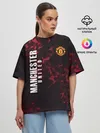 Женская футболка оверсайз / Manchester United