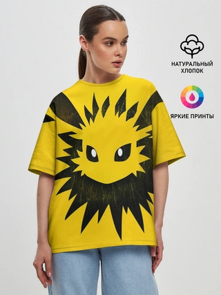 Женская футболка оверсайз / Pokemon