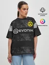 Женская футболка оверсайз / Reus away 19-20