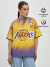 Женская футболка оверсайз / Los Angeles Lakers