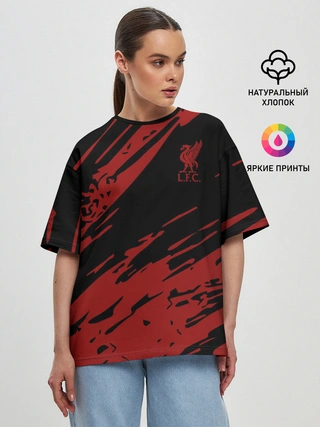 Женская футболка оверсайз / Liverpool F.C.