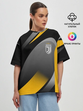 Женская футболка оверсайз / Juventus Uniform