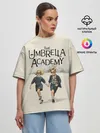 Женская футболка оверсайз / The umbrella academy