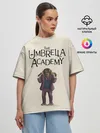 Женская футболка оверсайз / The umbrella academy