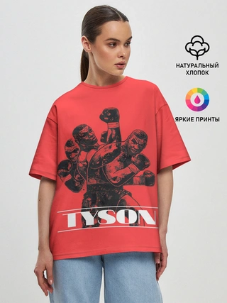 Женская футболка оверсайз / Tyson